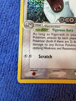 Vigoroth 50/107 Deoxys Reverse Holo- Card #KK-001 - Image 3