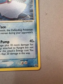 Kyogre 15/106 Emerald Regular - Card # KK-003 - Image 3