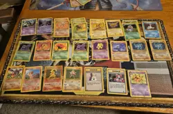 Pokemon Card Lot 900 Cards+ Base Set, Jungle, Fossil, Team Rocket. 65 Rares - Image 1