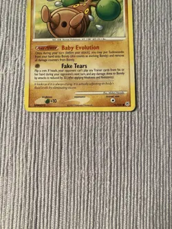 Pokemon TCG Bonsly Diamond & Pearl 71/130 Non-holo Card HP - Image 5