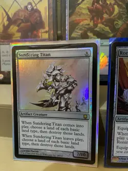 5 Holo Foil MTG Artifact Cards - Magic The Gathering - High Value - Image 2