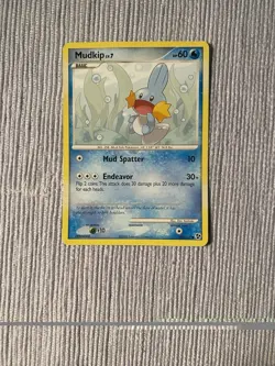 Pokemon TCG Mudkip 80/106 Great Encounters Non-holo Card LP - Image 1