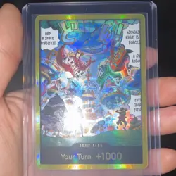 One Piece Card Game DON!! Egghead gold DON!! - Image 1
