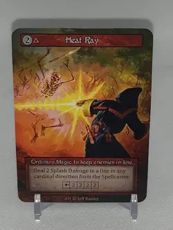 Sorcery Contested Realm: Alpha Heat Ray Sample Card - Image 1
