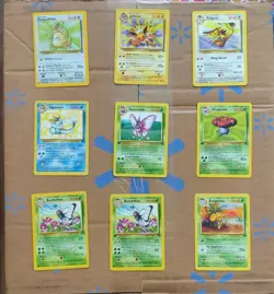 Jungle Set Pokemon Cards Lot (41 Cards) - Image 1