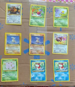 Jungle Set Pokemon Cards Lot (41 Cards) - Image 5