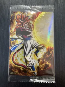 No2-14 [SR] Gogeta Dragon Ball Super wafer card bandai japanese Unopened - Image 1