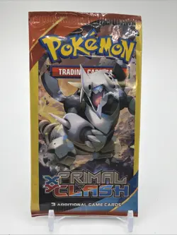 Pokemon XY PRIMAL CLASH Booster Pack (3 Cards) - NEW / UNOPENED P - Image 1