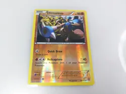 Pokemon Hitmontop Reverse Holo 49/111 2014 Furious Fists TCG Card - Image 1