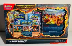 Charizard ex Special Collection Box - 5 Boosters + Promos + Oversize Card - New - Image 1