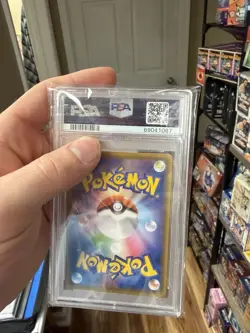 PSA 10 Pikachu Reverse Holo 001/028 S8a 25th Anniversary Japanese Pokemon Card - Image 2