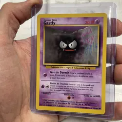 Pokemon 1999-2000 Pokemon Gastly Spanish 50/102 NM Near Mint Vintage Vtg Card - Image 2