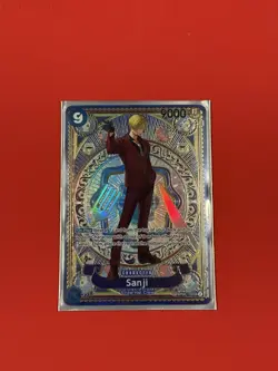 Sanji SEC OP06-119 SP Parallel A Fist of Divine Speed ONE PIECE Card English NM - Image 1
