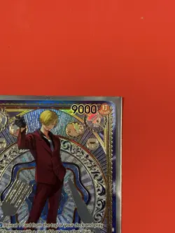 Sanji SEC OP06-119 SP Parallel A Fist of Divine Speed ONE PIECE Card English NM - Image 3