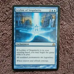 Leyline of Singularity Guildpact Heavily Played MTG Single Card - Image 1