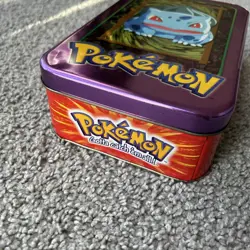 Topps TV Animation Nintendo Edition Pokemon 1999 Bulbasaur Collectible Card Tin - Image 5