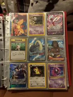 Vintage Pokemon Card Collection - No Binder Lot 5 Pages - Holo - Modern LP/NM - Image 5