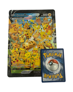 Pokemon TCG Pikachu V-Union SWSH141 JUMBO CARD - Image 1