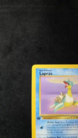 Pokemon TCG Lapras 1st Edition Fossil Set 25/62 Regular 1999 WOTC Card - Image 4