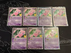 Mew ex 25th Anniversary Celebrations Collection Pokemon Card 88/110 NM. 7 total. - Image 1