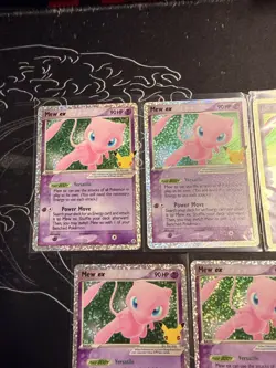 Mew ex 25th Anniversary Celebrations Collection Pokemon Card 88/110 NM. 7 total. - Image 3