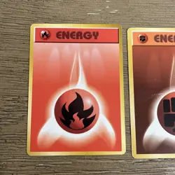 (3) - 1996 Original Japanese Pokemon Base Set Basic ENERGY Cards Pocket Monsters - Image 2