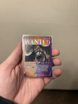 Kaido ST04-003 Wanted Poster Alternate Art SP One Piece Card English OP03 - Image 1