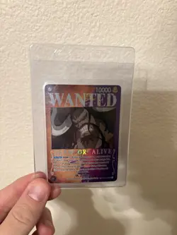 Kaido ST04-003 Wanted Poster Alternate Art SP One Piece Card English OP03 - Image 3