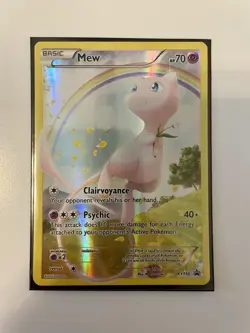Mew XY110 - XY Black Star Promo Holo Foil Full Art Pokemon Card - Near Mint! - Image 1