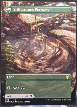 Darkbore Pathway #292 Kaldheim Borderless Regular Rare - Image 2