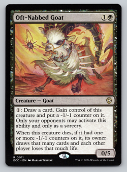 Oft-Nabbed Goat - Commander: Lorwyn Eclipsed MTG - BC - Image 1