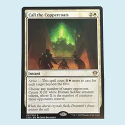 Call the Coppercoats, Commander 2020, NM Near Mint, Magic the Gathering MTG - Image 1