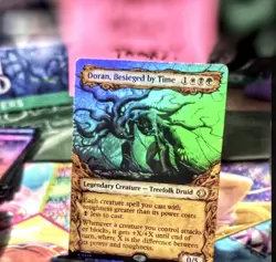 Doran, Besieged by Time (Showcase) 334 Lorwyn Eclipsed FOIL - Image 1