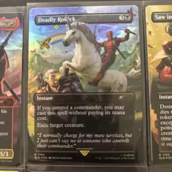 MTG Marvel Deadpool Secret Lair Magic the Gathering Foil Complete SLD - Image 3