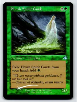 Elvish Spirit Guide (Retro Frame) U Dominaria Remastered # 338 NM Foil - Image 1