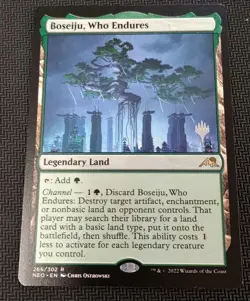 Boseiju, Who Endures - Promo Kamigawa: Neon Dynasty NM MTG - Image 1