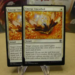 2 X MTG Magic the Gathering Emerge Unscathed (89/1703) Mystery Booster LP - Image 1