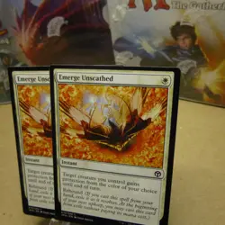 2 X MTG Magic the Gathering Emerge Unscathed (89/1703) Mystery Booster LP - Image 2