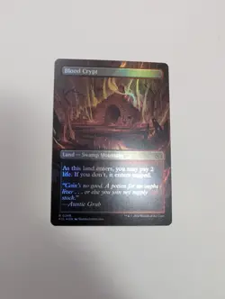 MTG - Blood Crypt (Borderless Foil) - Lorwyn Eclipsed NM/M Condition - Image 4