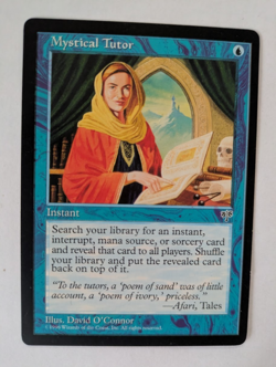 Mystical Tutor Mirage MTG NM Free shipping with tracking - Image 1
