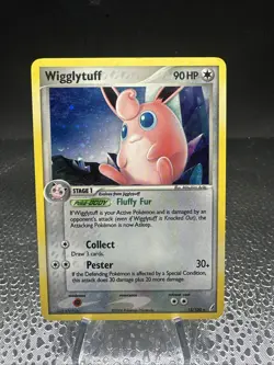 Pokemon TCG Cards Wigglytuff 13/100 Crystal Guardians Holo Rare - Image 1
