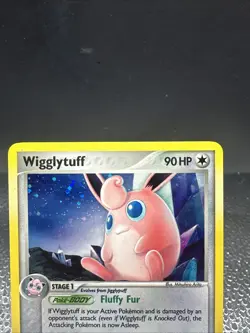 Pokemon TCG Cards Wigglytuff 13/100 Crystal Guardians Holo Rare - Image 3
