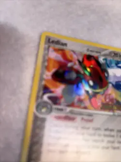 Ledian Dragon Frontiers EX Series POKEMON Reverse Holo Foil Stamped 2006 #18 - Image 3