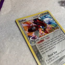 Ledian Dragon Frontiers EX Series POKEMON Reverse Holo Foil Stamped 2006 #18 - Image 5