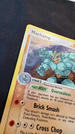 Machamp 9/101 Hidden Legends Reverse Holo Rare Pokemon 2004 NM (Mach-001) - Image 3