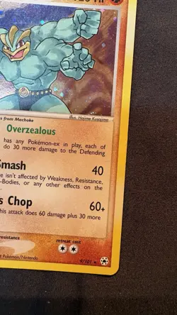 Machamp 9/101 Hidden Legends Reverse Holo Rare Pokemon 2004 NM (Mach-001) - Image 5