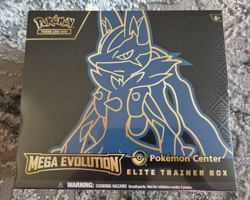 Pokemon TCG: Mega Evolution Pokemon Center Elite Trainer Box (Mega Lucario) - Image 1
