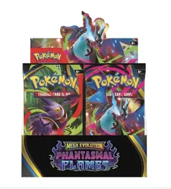 Pokemon TCG: Phantasmal Flames Factory Sealed Booster Box - Image 1