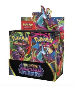 Pokemon TCG: Phantasmal Flames Factory Sealed Booster Box - Image 2
