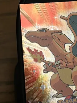 FOIL!!! 1999 CHARIZARD #6 TOPPS POKEMON TV FOIL EX VINTAGE CHARIZARD - Image 2